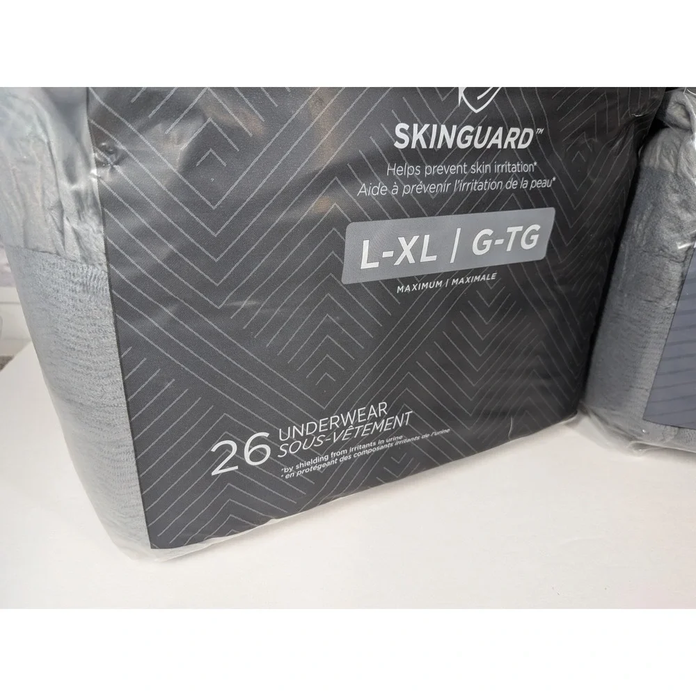 BULK 65-TOTAL🚨Depend Real Fit Incontinence Underwear Men L/XL Disposable Max